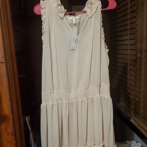 Maurices Cream Midi Dress
